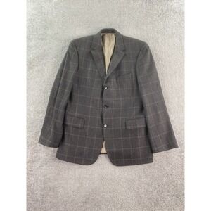 Hugo Boss Suit Jacket 44 R Taupe Wool Scorsese US Luxury Designer Premium Sport